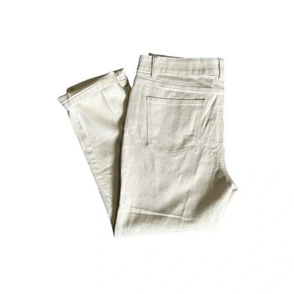 Talbots Simply Flattering 5 Pocket Jeans in Natural - Picture 4 of 6